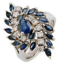 pic for White Gold Blue Ring
